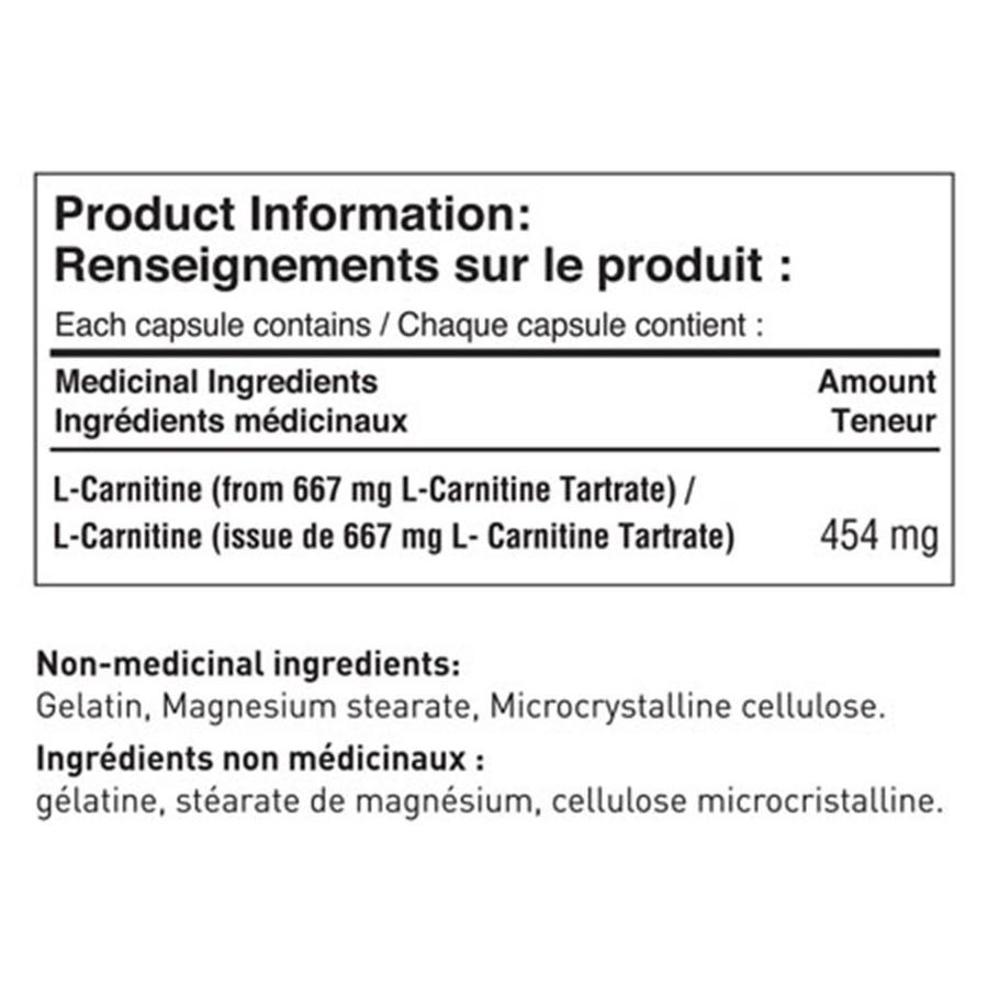 tested L-carnitine (180 caps) – Image 2