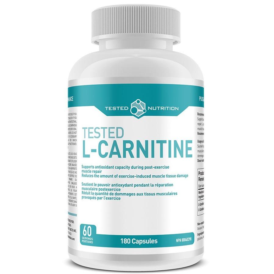 tested L-carnitine (180 caps)